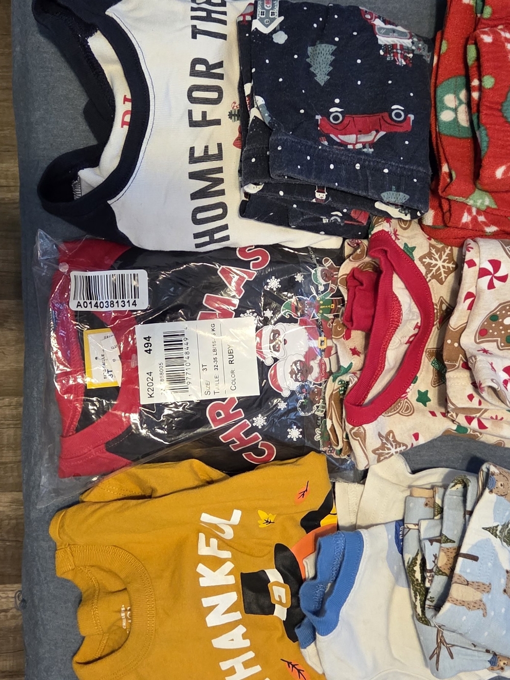 Childrens Place Pajamas And Thanksgiving Shirt